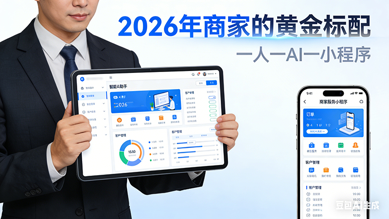 一人一AI一小程序，2026年商家的黄金标配 —— 引潮网络助您轻松落地
